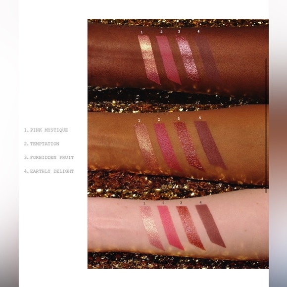 NIB Pat McGrath Divine Rose Deluxe Quad: Eternal Eden eyeshadow palette - Picture 3 of 3